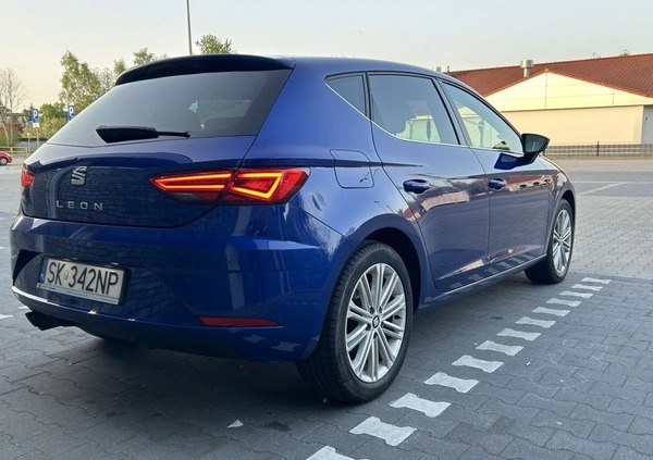 Seat Leon cena 49500 przebieg: 180000, rok produkcji 2018 z Katowice małe 154
